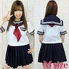 半袖セーラー服セット M