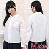 丸襟長袖シャツ単品 M